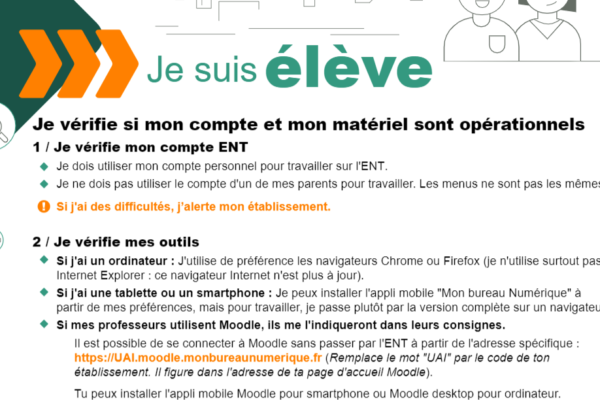 Informations pour la rentrée du 26 avril 21