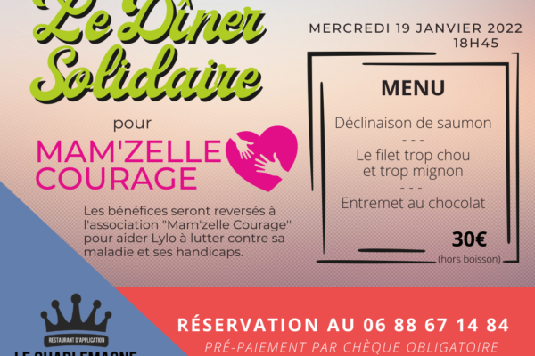 Dîner solidaire 2022