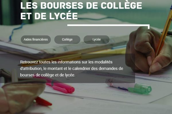 INFORMATION BOURSES 2022-2023
