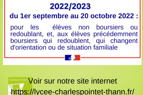 2e Campagne de Bourse