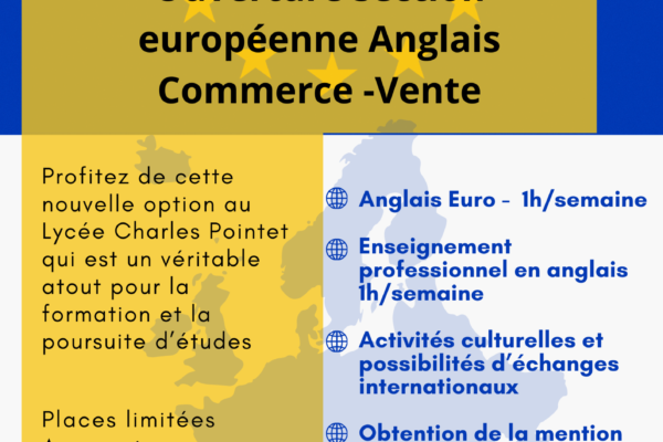 section européenne Anglais