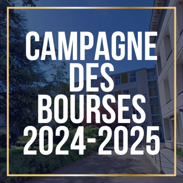 CAMPAGNE DES BOURSES 2024-2025